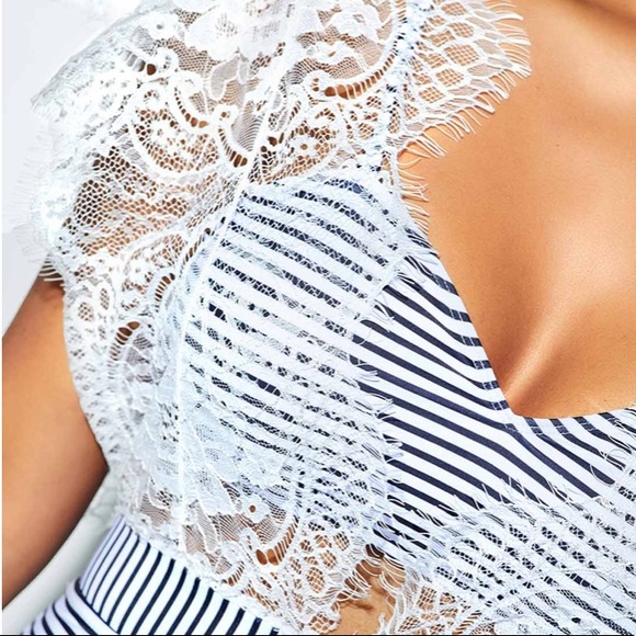 NWOT Lace two piece swimsuit - Picture 3 of 3